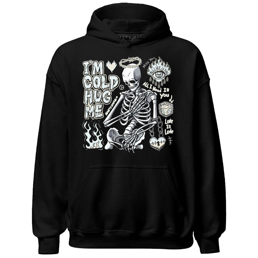 Pure Platinum 4s NastyJamz Hoodie Match Im Cold Hug Me